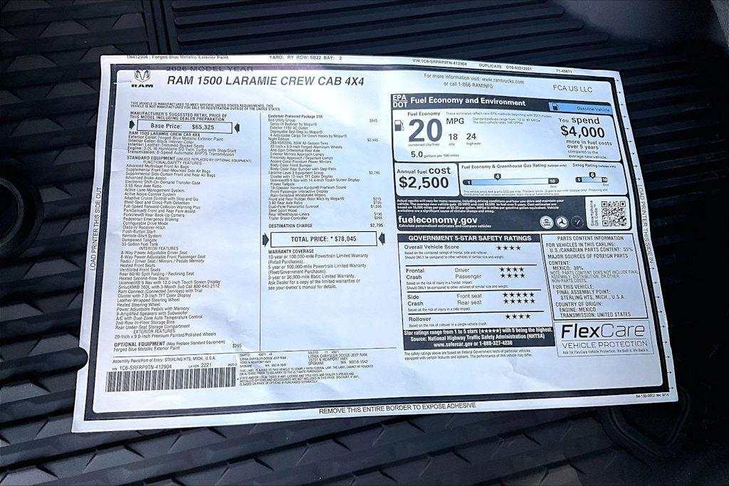 Thumbnail: 2026 RAM 1500 - 20