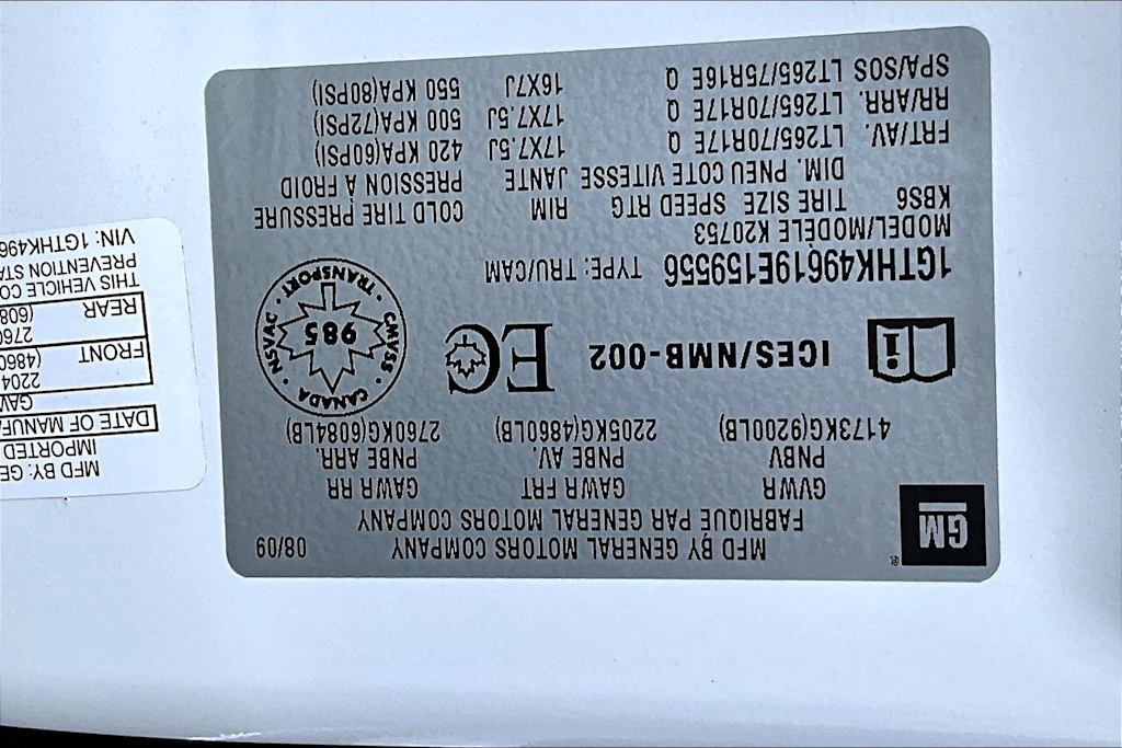 Thumbnail: 2009 GMC Sierra 2500 - 20