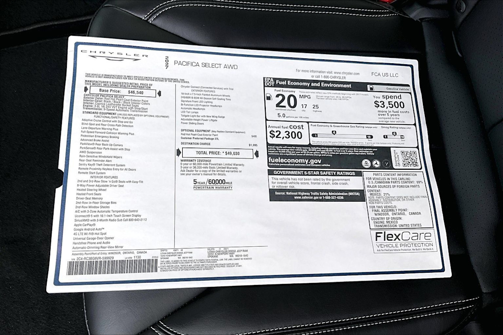 Thumbnail: 2027 Chrysler Pacifica - 23