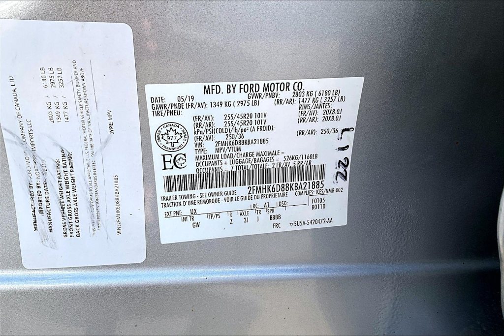 Thumbnail: 2019 Ford Flex - 19