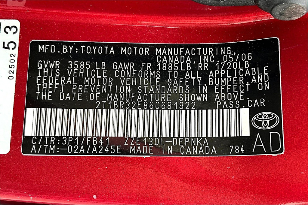 2006 Toyota Corolla CE 18