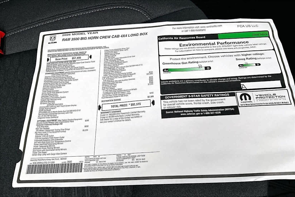 Thumbnail: 2026 RAM 3500 - 23