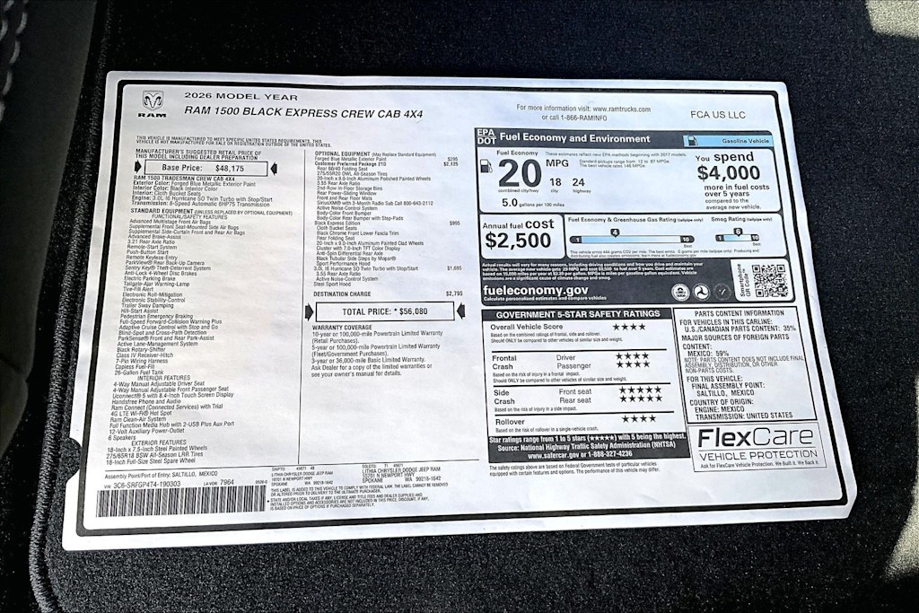 Thumbnail: 2026 RAM 1500 - 23