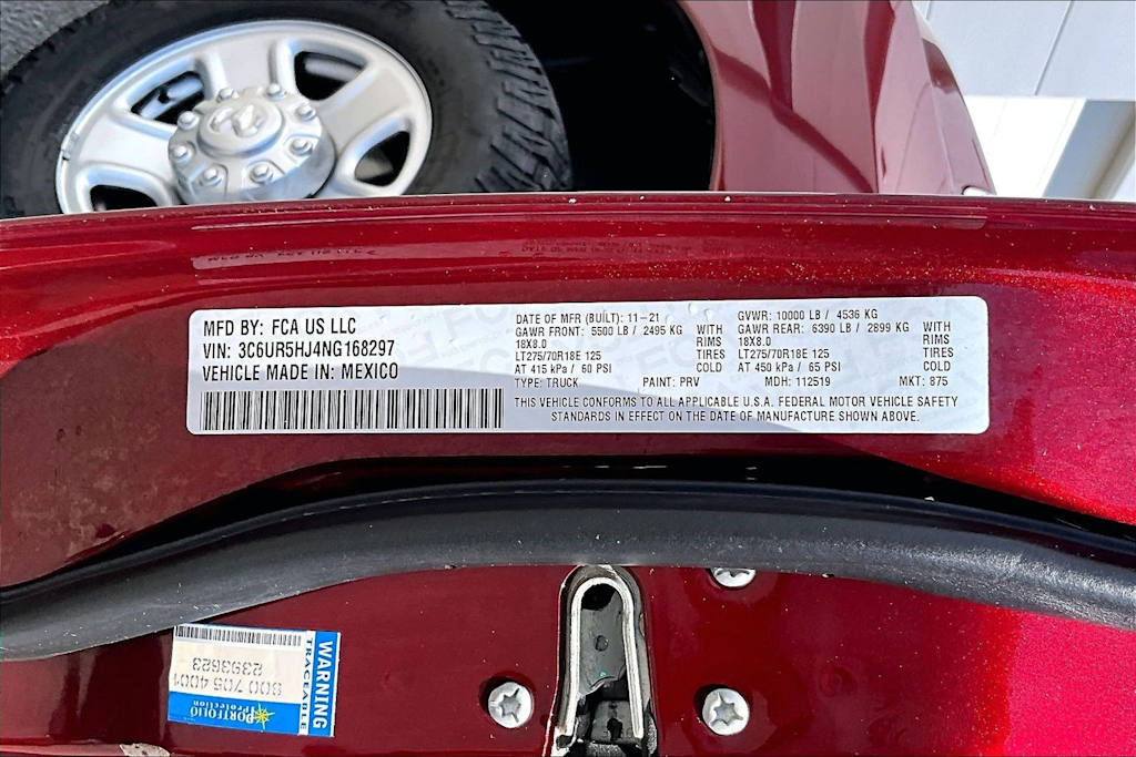 Thumbnail: 2022 RAM 2500 - 18
