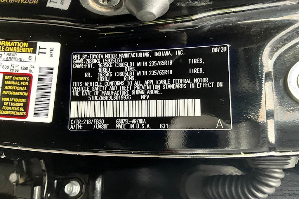 Thumbnail: 2020 Toyota Highlander - 21