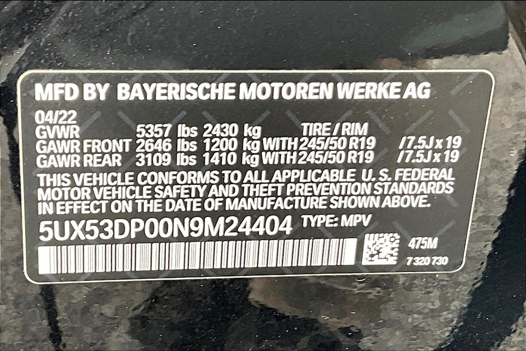 2022 BMW X3 xDrive30i 18