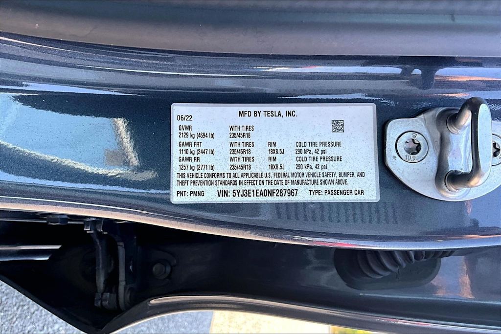 Thumbnail: 2022 Tesla Model 3 - 18