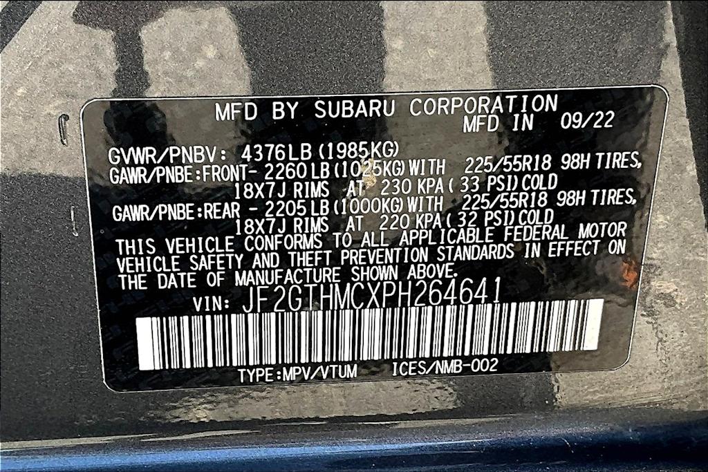2023 Subaru Crosstrek Limited 19