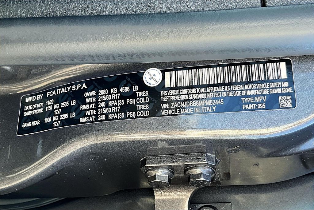 2021 Jeep Renegade Latitude 17