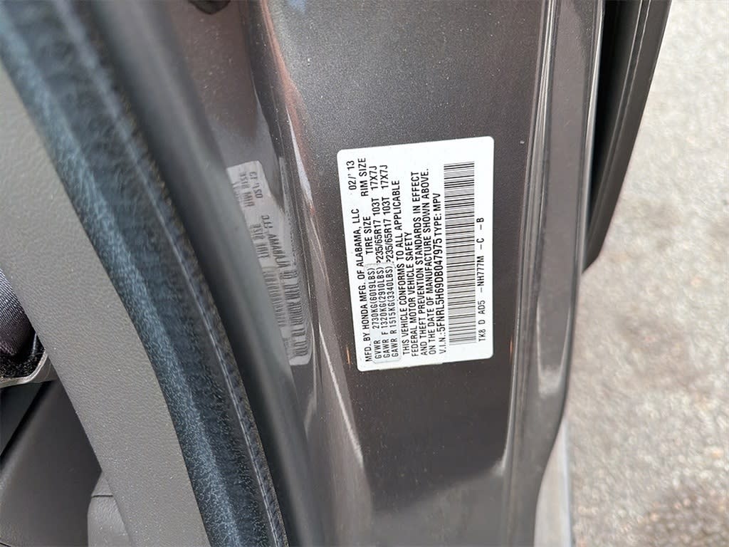 Thumbnail: 2013 Honda Odyssey - 7