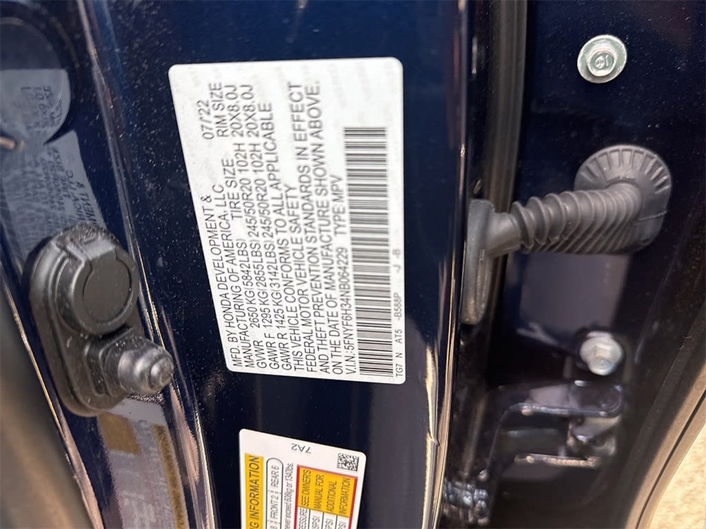 Thumbnail: 2022 Honda Pilot - 8