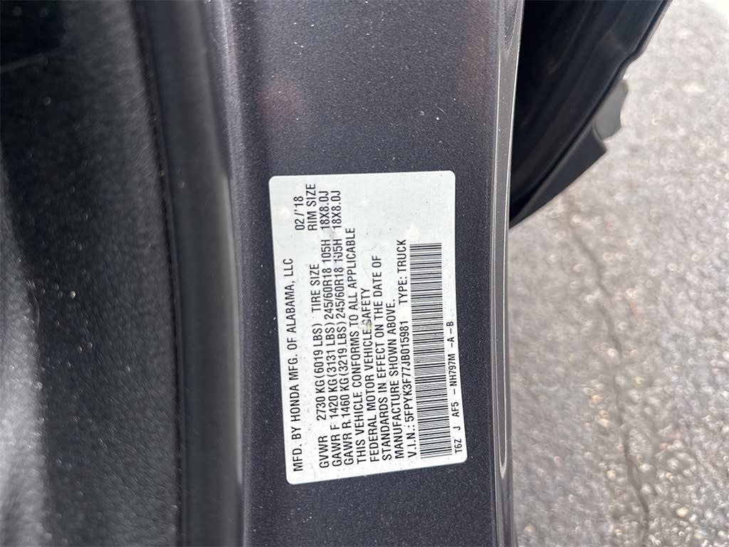 Thumbnail: 2018 Honda Ridgeline - 8