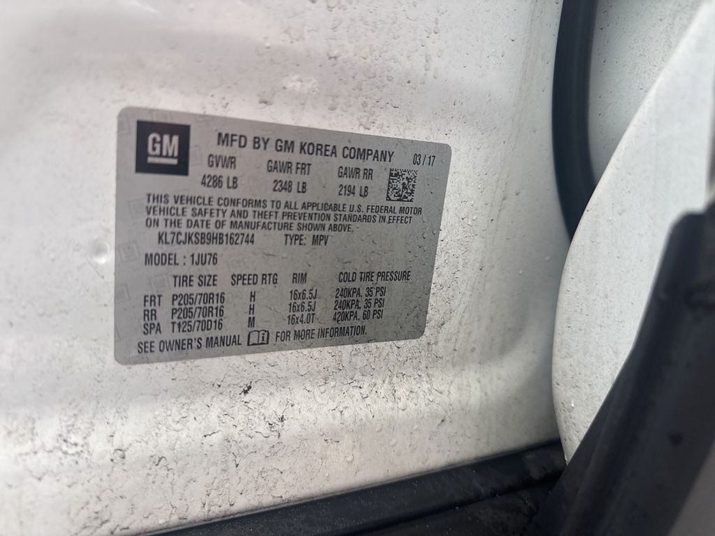 Thumbnail: 2017 Chevrolet Trax - 11