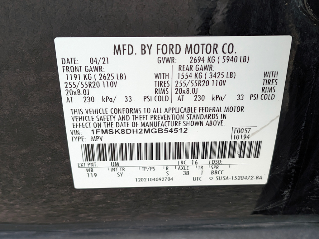 Thumbnail: 2021 Ford Explorer - 20