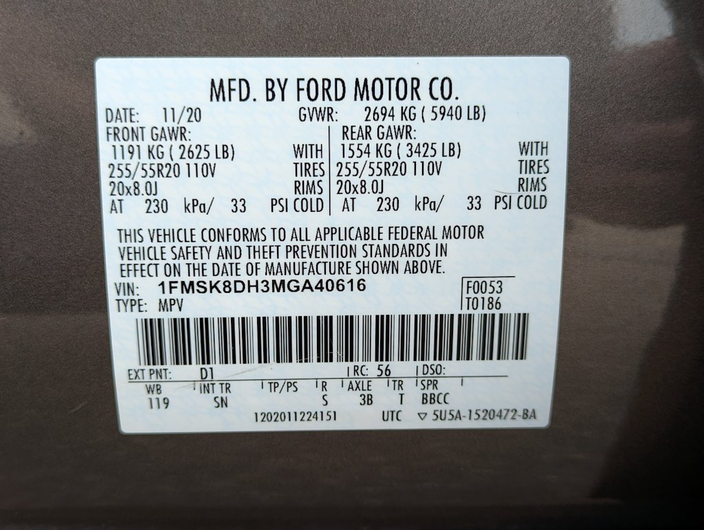 2021 Ford Explorer XLT 21