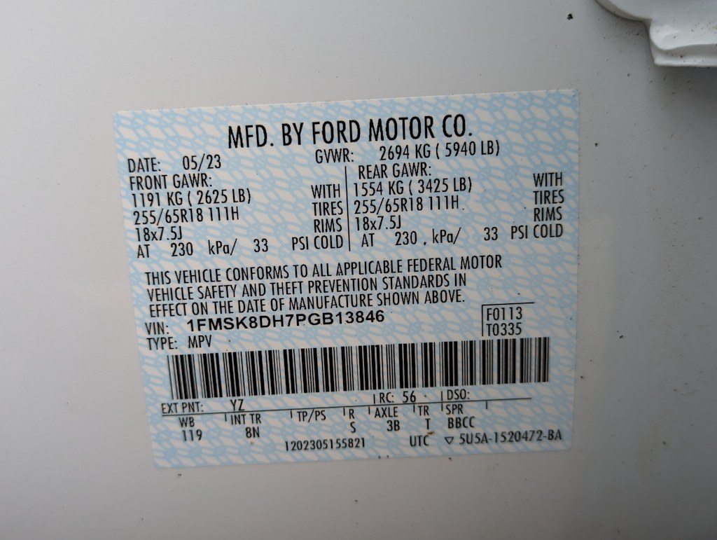 2023 Ford Explorer XLT 21