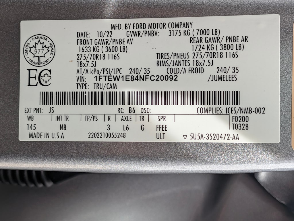 Thumbnail: 2022 Ford F-150 - 19