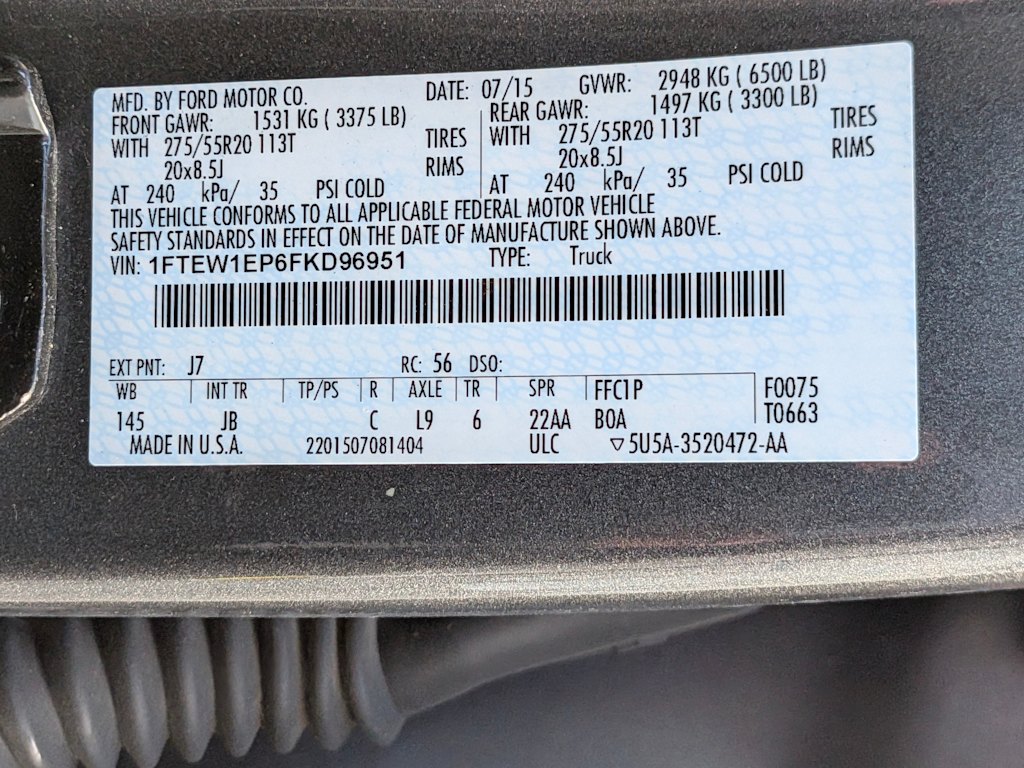 Thumbnail: 2015 Ford F-150 - 20