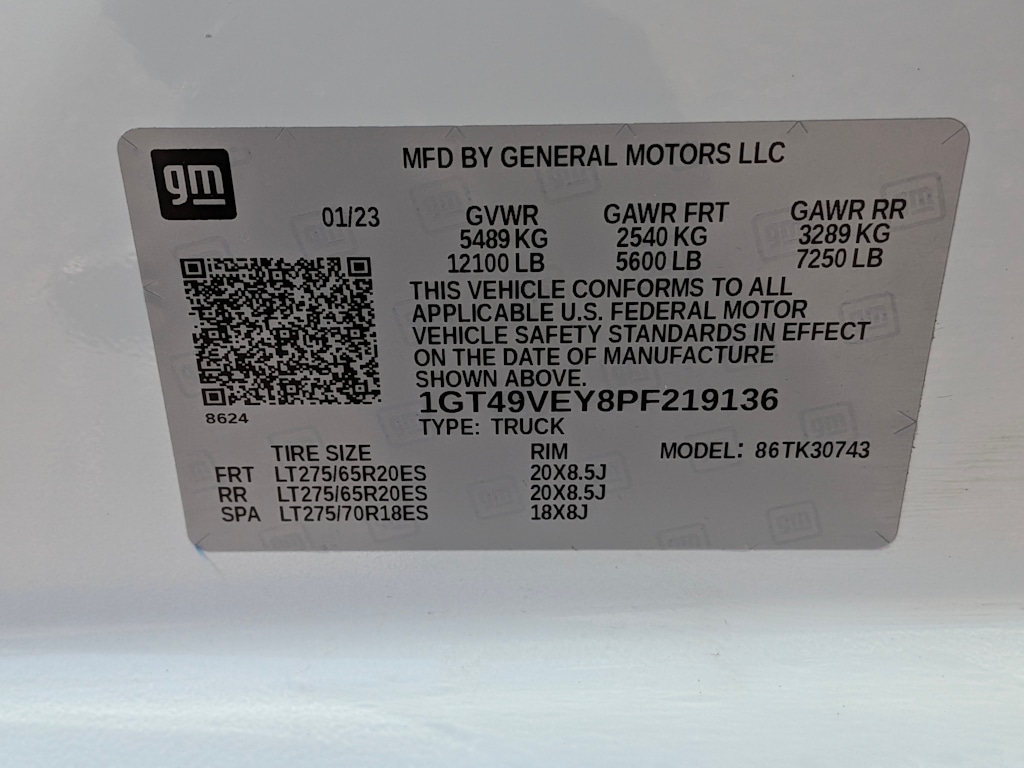 Thumbnail: 2023 GMC Sierra 3500 - 19