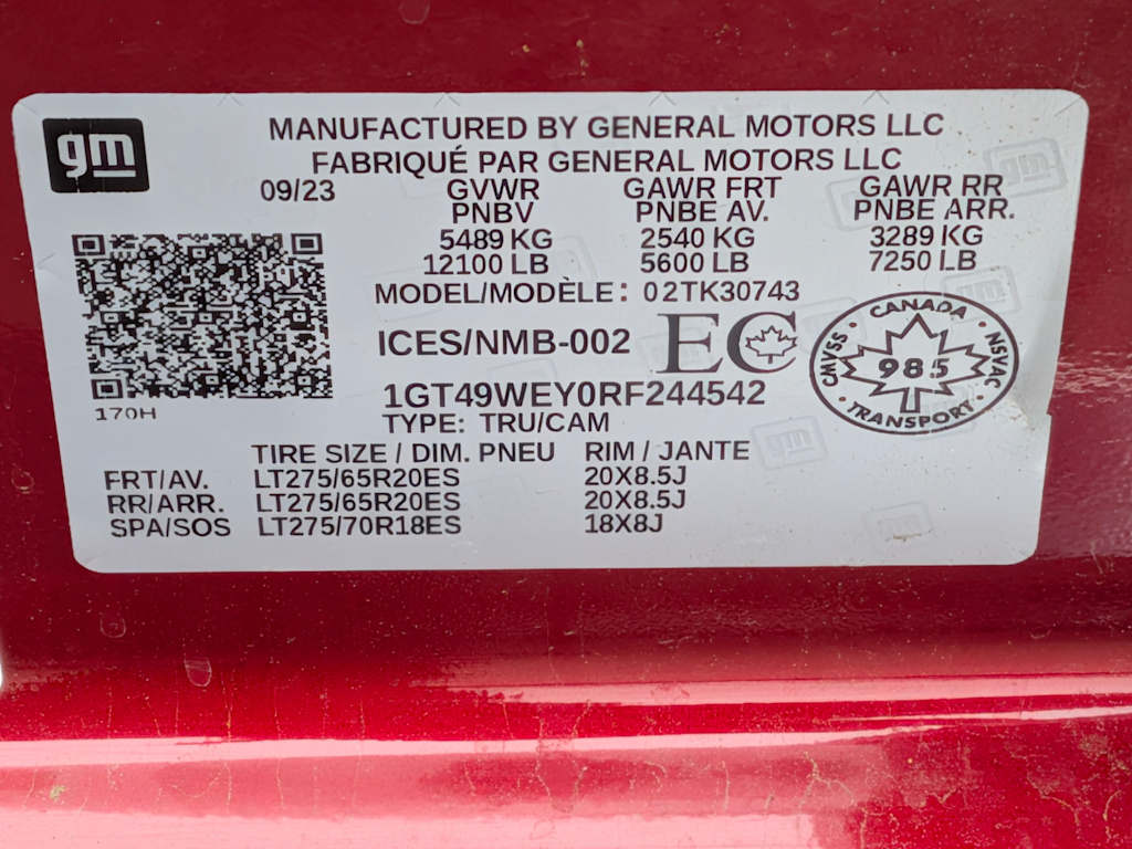 Thumbnail: 2024 GMC Sierra 3500 - 19
