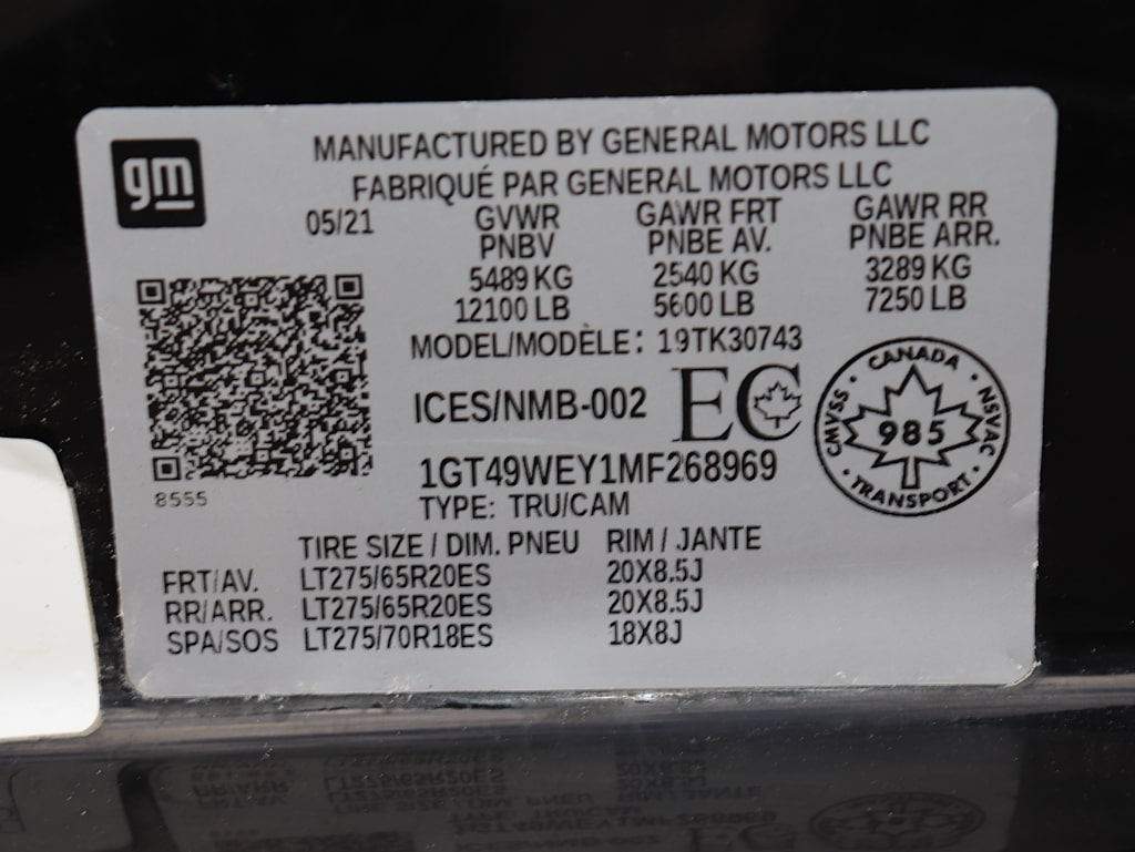 Thumbnail: 2021 GMC Sierra 3500 - 17