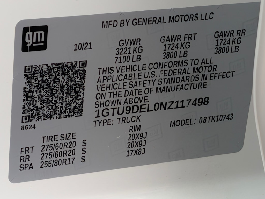 Thumbnail: 2022 GMC Sierra 1500 - 19