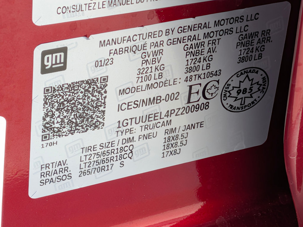 Thumbnail: 2023 GMC Sierra 1500 - 19