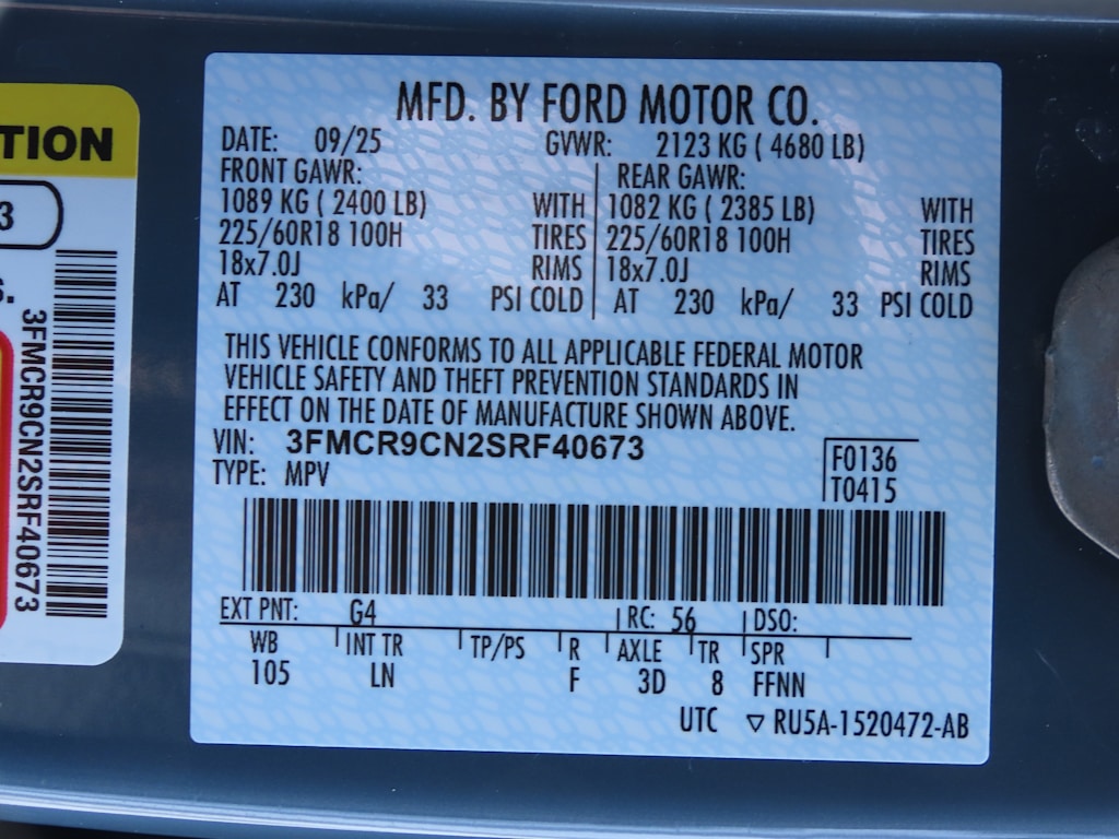 Thumbnail: 2025 Ford Bronco Sport - 21