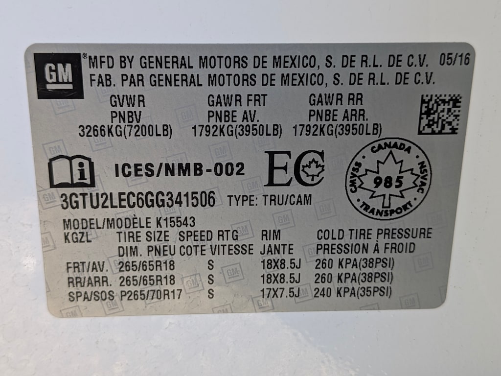 Thumbnail: 2016 GMC Sierra 1500 - 20