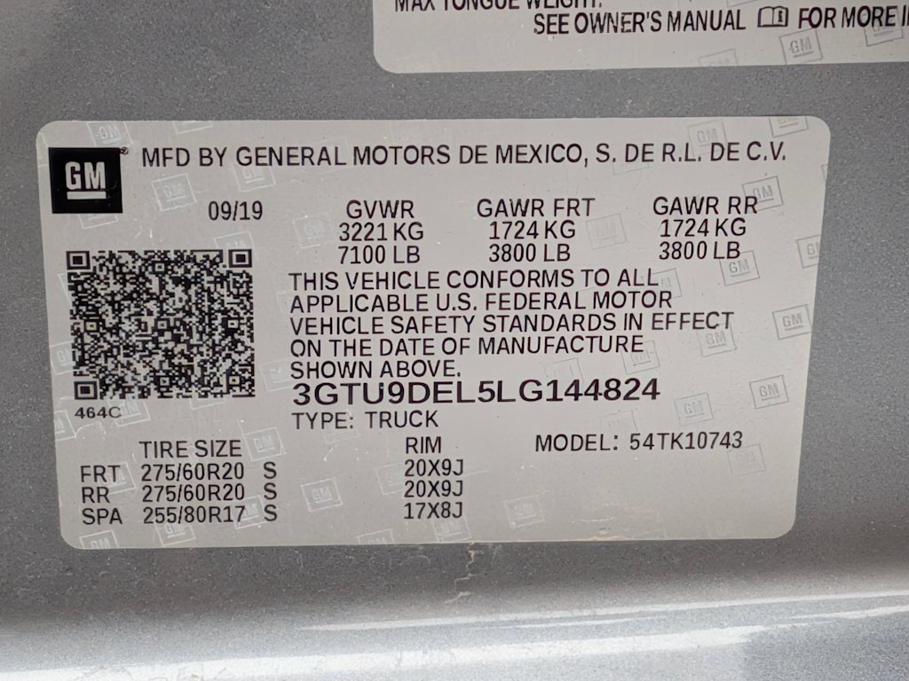 Thumbnail: 2020 GMC Sierra 1500 - 19