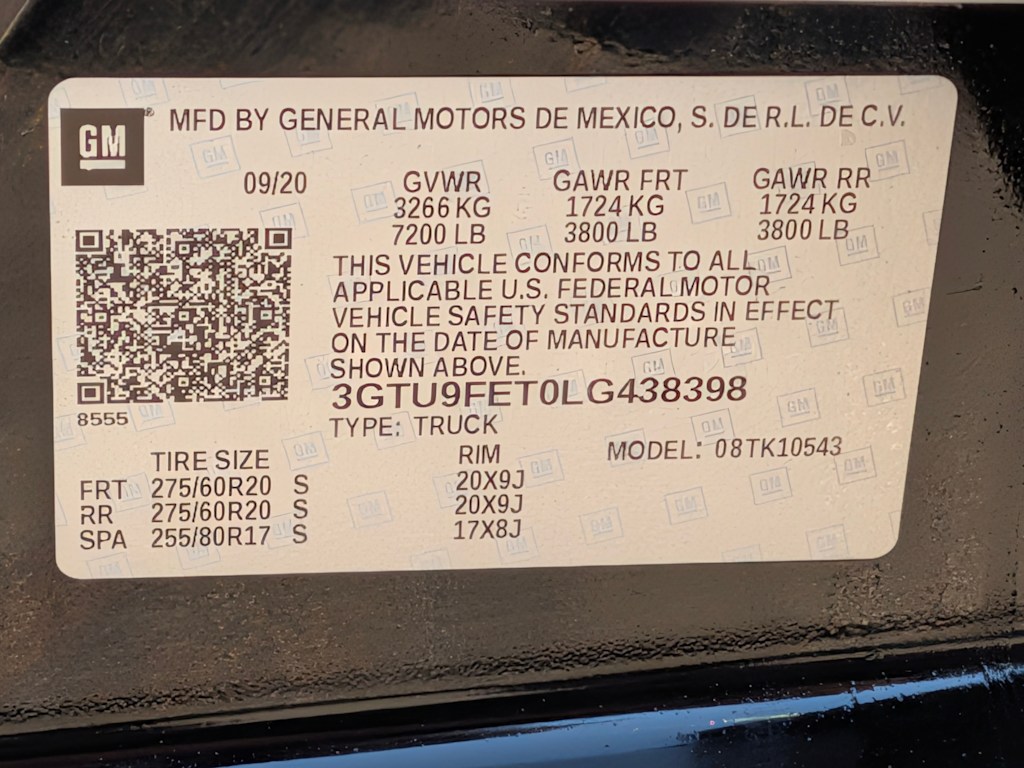 Thumbnail: 2020 GMC Sierra 1500 - 17