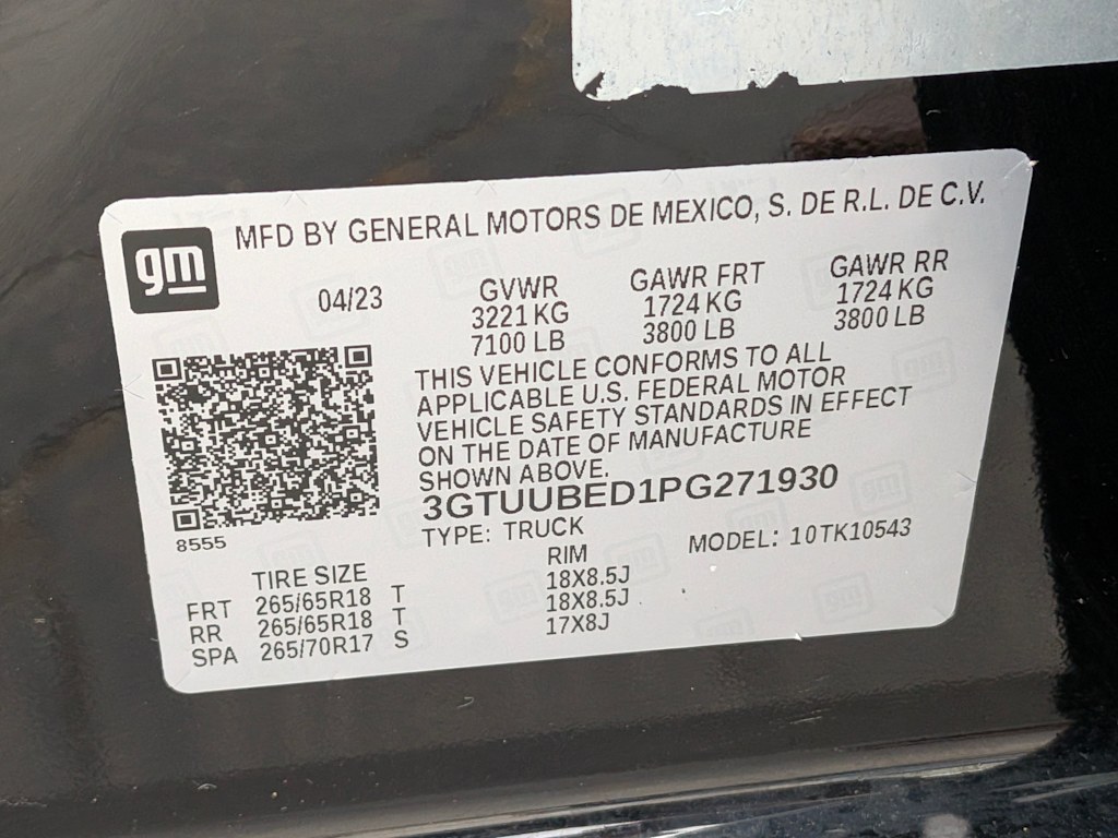 Thumbnail: 2023 GMC Sierra 1500 - 19