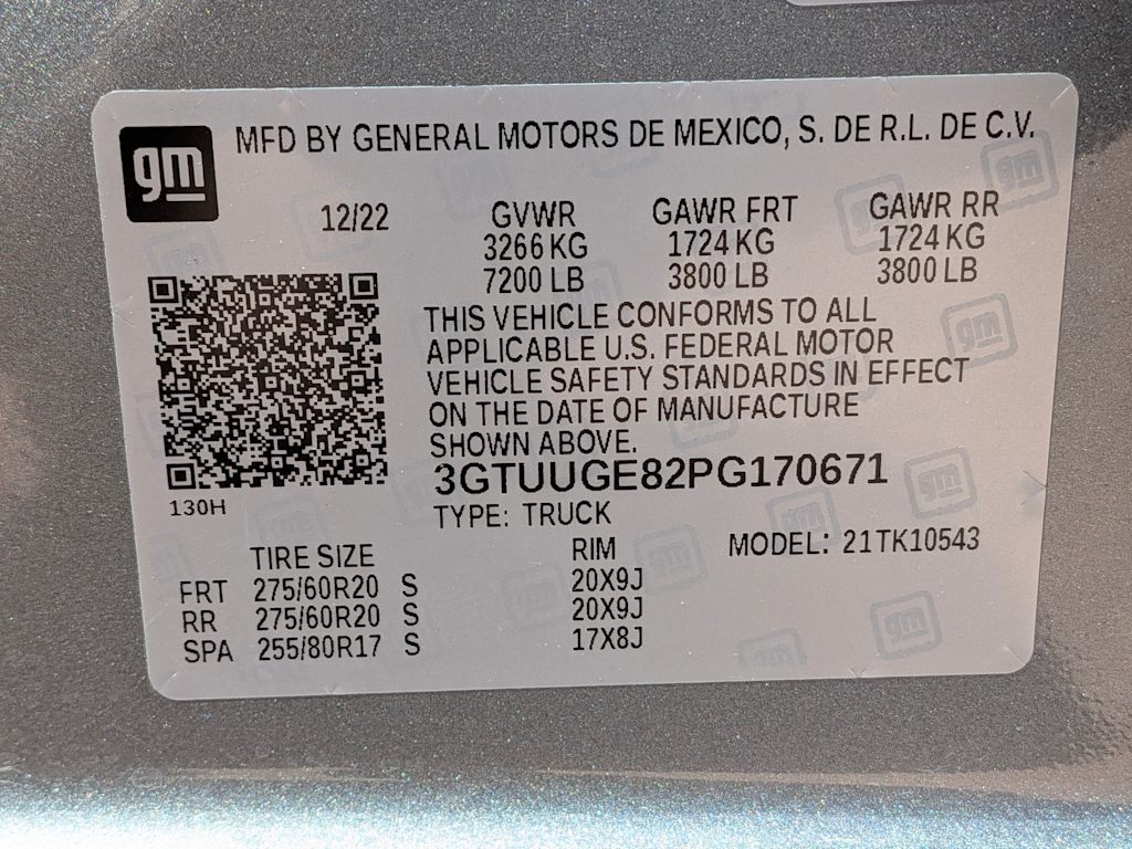 Thumbnail: 2023 GMC Sierra 1500 - 20