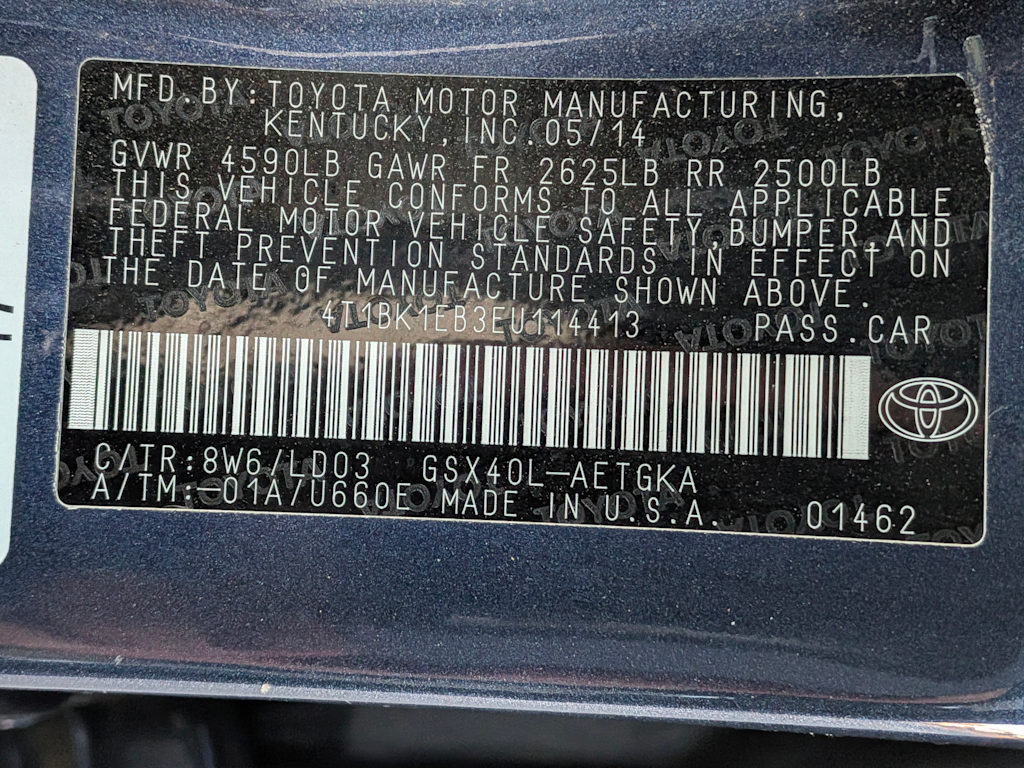 Thumbnail: 2014 Toyota Avalon - 21