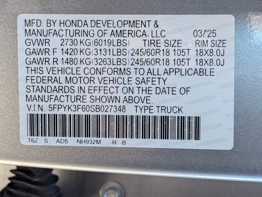 Thumbnail: 2025 Honda Ridgeline - 20