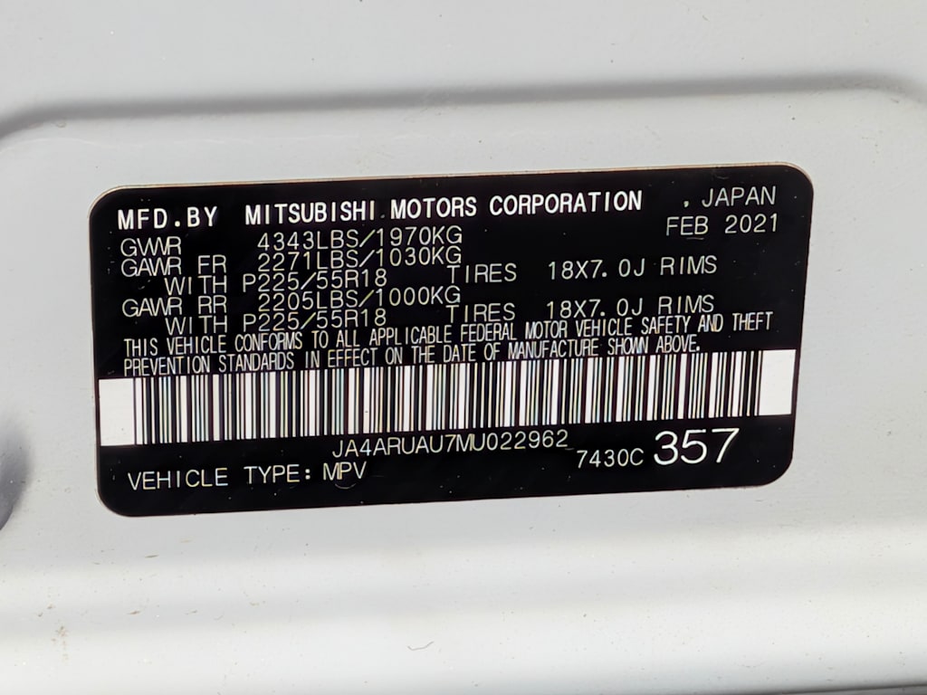 Thumbnail: 2021 Mitsubishi Outlander Sport - 19