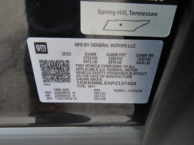 Thumbnail: 2023 GMC Acadia - 18