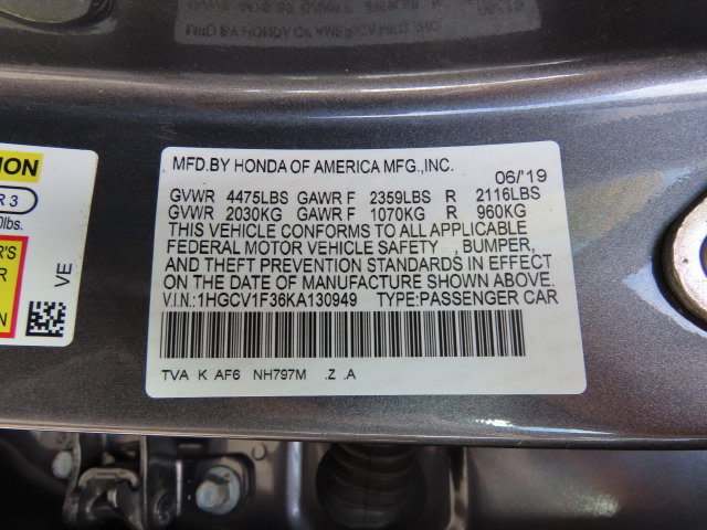 Thumbnail: 2019 Honda Accord - 18