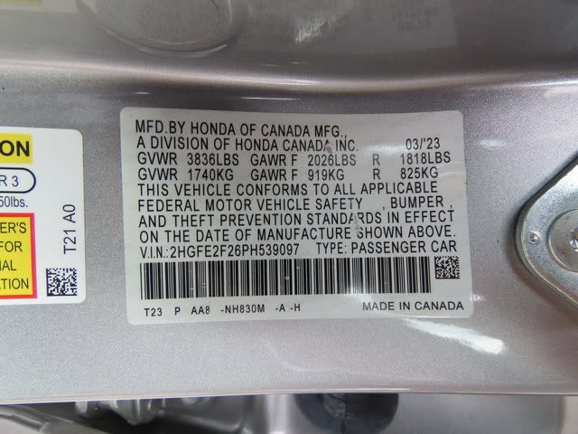 Thumbnail: 2023 Honda Civic - 19