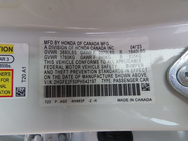 Thumbnail: 2023 Honda Civic - 20