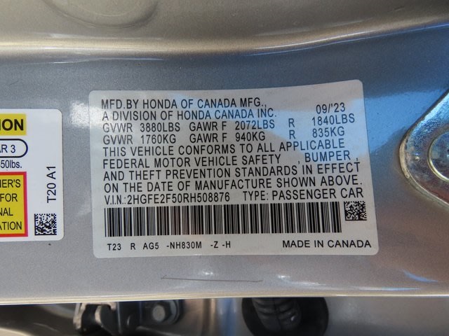 Thumbnail: 2024 Honda Civic - 17