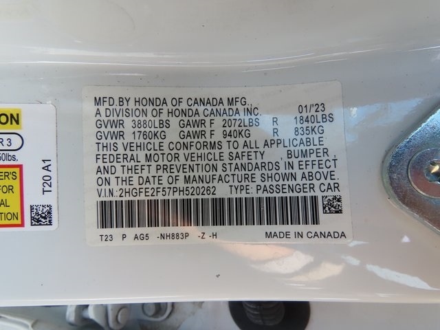 Thumbnail: 2023 Honda Civic - 19