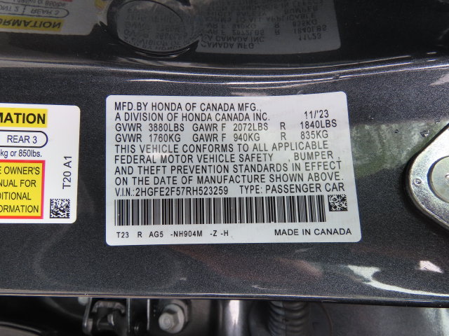 Thumbnail: 2024 Honda Civic - 18