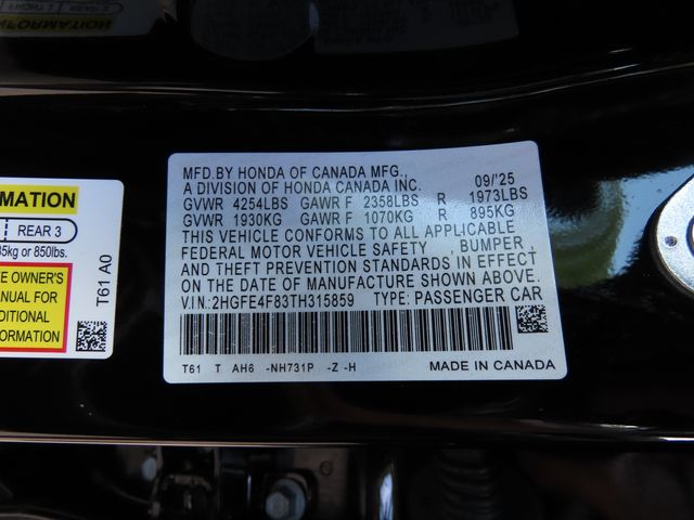 Thumbnail: 2026 Honda Civic - 18