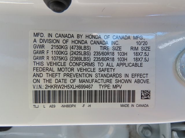 Thumbnail: 2020 Honda CR-V - 19