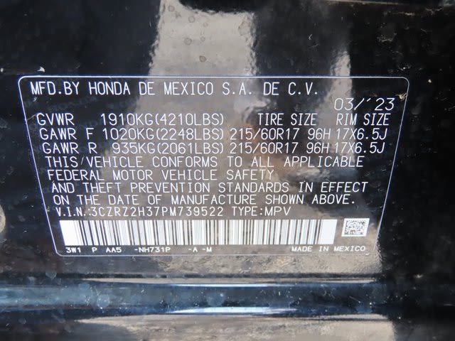 Thumbnail: 2023 Honda HR-V - 19