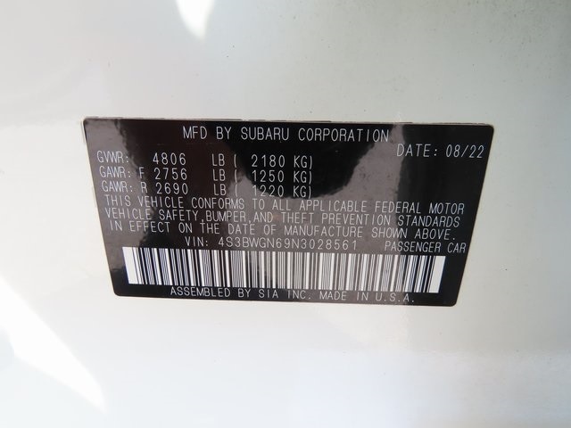 Thumbnail: 2022 Subaru Legacy - 19