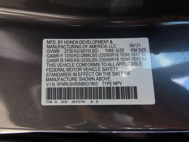Thumbnail: 2022 Honda Odyssey - 18