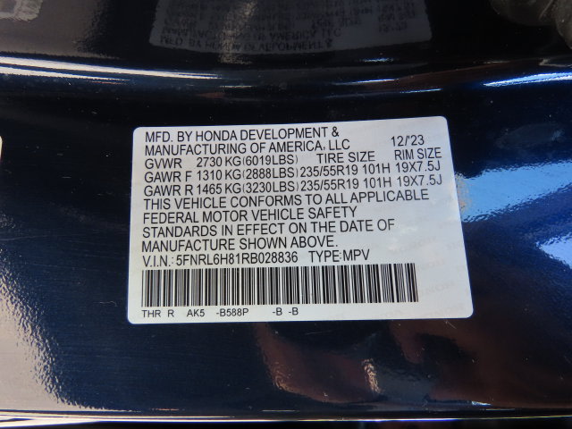 Thumbnail: 2024 Honda Odyssey - 17