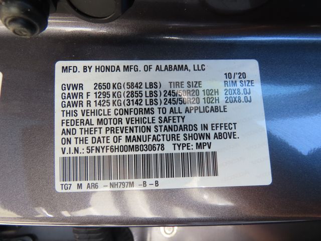 Thumbnail: 2021 Honda Pilot - 19